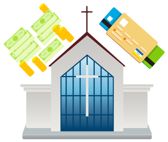 En kyrka och pengar